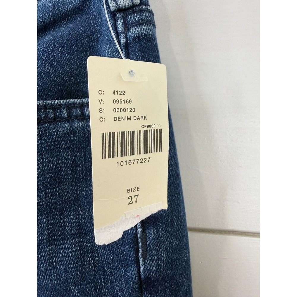 NWT Pilcro Anthropologie Retro Studded Low-Rise Flare Jeans 27 - Picture 4 of 12